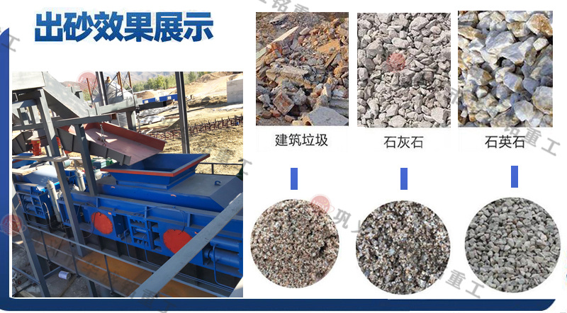 哪個廠家的鵝卵石對輥制砂機好用?多少錢一臺